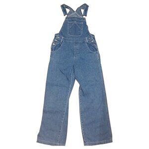 Limited too light wash denim overalls
